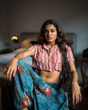 Kaly Movie Actress Aishwarya Suresh Sexy Navel Piercing Photos 03