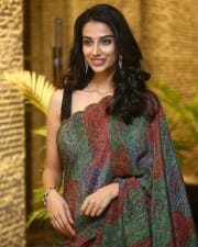 Meenakshi Chaudhary at Khiladi Movie Pre Release Event Pictures 34