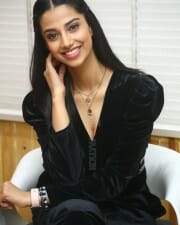 Meenakshi Choudhary at Khiladi Movie Interview Stills 04