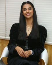 Meenakshi Choudhary at Khiladi Movie Interview Stills 41