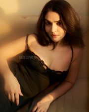 Sensual Actress Sidhika Sharma in a Black Lace Camisole Photos 04 Sensual Actress Sidhika Sharma in a Black Lace Camisole Photos 04