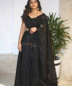 Sexy Actress Mirnaa Menon at Crazy Fellow Pre Release Event Photos 39