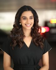 Sexy Meenakshi Chaudhary at Anaganaga Oka Raju Interview Photos 11