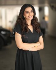 Sexy Meenakshi Chaudhary at Anaganaga Oka Raju Interview Photos 33
