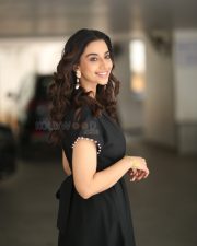 Sexy Meenakshi Chaudhary at Anaganaga Oka Raju Interview Photos 36