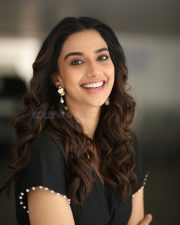 Sexy Meenakshi Chaudhary at Anaganaga Oka Raju Interview Photos 43