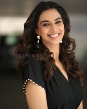 Sexy Meenakshi Chaudhary at Anaganaga Oka Raju Interview Photos 46