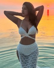 Sonarika Bhadoria Glam Beach Swimsuit Photos 01