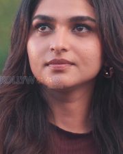 Striking Actress Kayadu Lohar in a Maroon Ribbed Sweater Photos 04 Striking Actress Kayadu Lohar in a Maroon Ribbed Sweater Photos 04