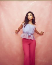 Stylish Meenakshi Chaudhary in a Laveder Top and Pink Pant Photoshoot Stills 03 Stylish Meenakshi Chaudhary in a Laveder Top and Pink Pant Photoshoot Stills 03