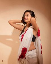 Suzhal The Vortex Movie Actress Gopika Ramesh Beautiful Saree Photos 04