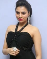 Telugu Actress Priyanka Black Dress Photos 02