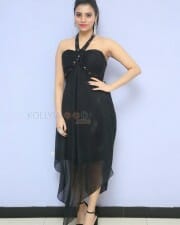 Telugu Actress Priyanka Black Dress Photos 29