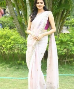 Actress Avantika Dasani at Nenu Student Sir Teaser Launch Photos 18