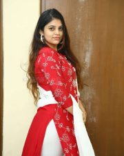 Actress Bandhavi Sridhar at Masooda Movie Press Meet Pictures 10