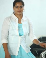 Actress Kavya Kalyanram at Masooda Press Meet Photos 10