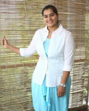 Actress Kavya Kalyanram at Masooda Press Meet Photos 11
