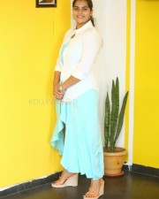 Actress Kavya Kalyanram at Masooda Press Meet Photos 15