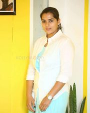 Actress Kavya Kalyanram at Masooda Press Meet Photos 19