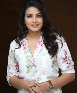 Actress Kavya Shetty at Gurthunda Seethakalam Movie Press Meet Photos 07