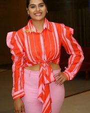 Heroine Kavya Kalyanram at Ustaad Teaser Launch Pictures 12
