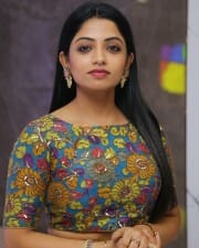 Actress Navya Swamy at Intinti Ramayanam Trailer Launch Pictures 18