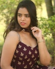 Manjeera Reddy at Chiclets Movie Trailer Launch Pictures 07