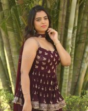 Manjeera Reddy at Chiclets Movie Trailer Launch Pictures 17