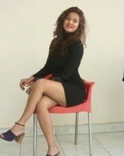 Sexy Sravani Nikki at Sirimalle Puvva Movie Press Meet Pictures 08