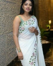 Telugu Actress Navya Swamy at Butta Bomma Movie Trailer Launch Photos 16