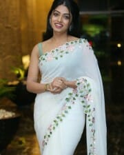 Telugu Actress Navya Swamy at Butta Bomma Movie Trailer Launch Photos 22