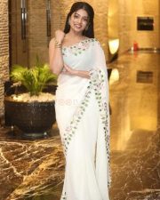 Telugu Actress Navya Swamy at Butta Bomma Movie Trailer Launch Photos 36