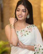 Telugu Actress Navya Swamy at Butta Bomma Movie Trailer Launch Photos 38