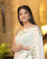 Telugu Actress Navya Swamy at Butta Bomma Movie Trailer Launch Photos 39