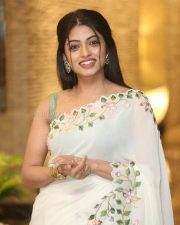 Telugu Actress Navya Swamy at Butta Bomma Movie Trailer Launch Photos 46