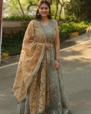 Actress Avyuktha at Gaangeaya Movie Opening Photos 04