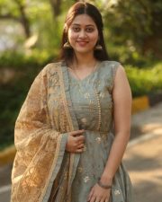 Actress Avyuktha at Gaangeaya Movie Opening Photos 07