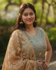 Actress Avyuktha at Gaangeaya Movie Opening Photos 08