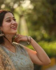 Actress Avyuktha at Gaangeaya Movie Opening Photos 11