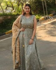 Actress Avyuktha at Gaangeaya Movie Opening Photos 16