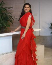 Actress Laila at Sardar Movie Pre Release Event Photos 11