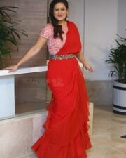 Actress Laila at Sardar Movie Pre Release Event Photos 12