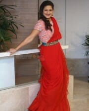 Actress Laila at Sardar Movie Pre Release Event Photos 13