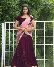 Actress Viharika Chowdary at Murugan Movie Opening Pictures 22