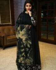 Aqsa Khan at Santosham Awards 2021 Curtain Raiser Press Meet Pictures 14