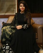 Aqsa Khan at Santosham Awards 2021 Curtain Raiser Press Meet Pictures 17