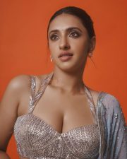 Jigra Actress Akansha Ranjan in a Beautiful Saree with Sleeveless Blouse Pictures 06