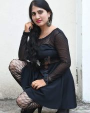 Tollywood Actress Vydoorya at Rudraksha Puram Movie Press Meet Photos 19
