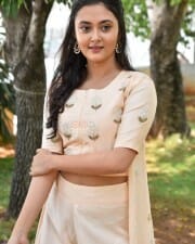 Actress Megha Chowdhury At Marshal Movie Teaser Launch Photos 01
