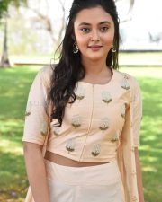 Actress Megha Chowdhury At Marshal Movie Teaser Launch Photos 02
